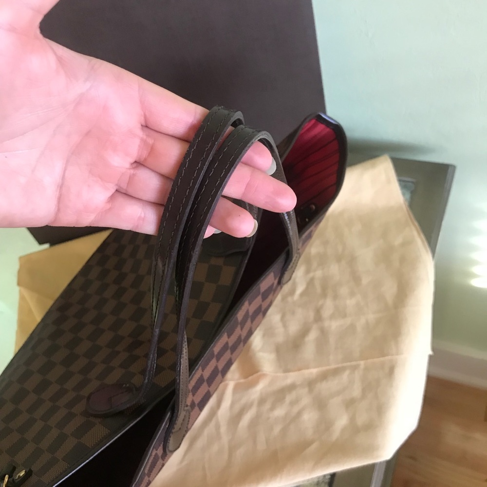 Traded😻Louis Vuitton Neverfull MM - Picture 6 of 8